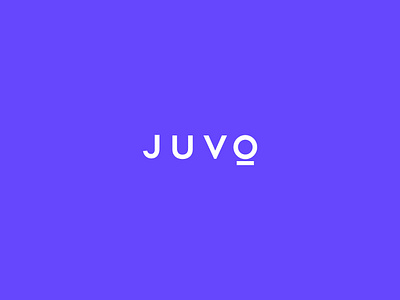 Juvo logo aged care brand identity branding design graphic design logo logo design type purple typography