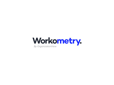 Workometry logo brand family brand identity branding data analytics design graphic design hr logo logotype swiss design swiss style type typography wordmark