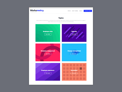 Workometry website abstract data analytics design geometric graphic design hr pattern squarespace swiss design swiss style topics type typography ui ui design web web design website