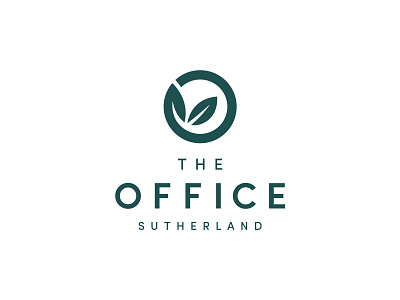 The Office Sutherland Logo branding design environmental icon logotype office sustainable type typography wordmark