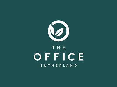 The Office Sutherland Logo branding design environmental icon logotype office sustainable type typography wordmark