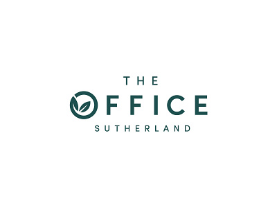 The Office Sutherland Logo branding design environmental icon logotype office sustainable type typography wordmark