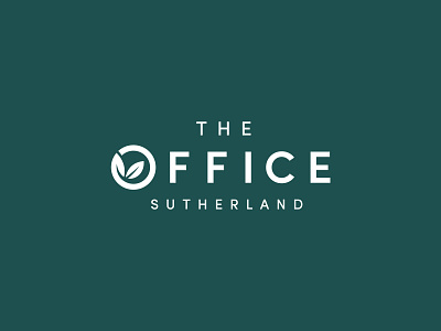 The Office Sutherland Logo branding design environmental icon logotype office sustainable type typography wordmark