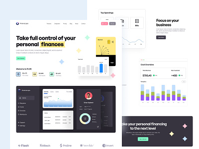 FinanceLope Landing Page