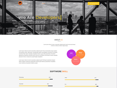 This is my Landing page #dailui #day03