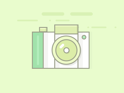 Green Camera camera eco green icon