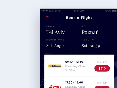 Flight offers app book dark flight flights red results search