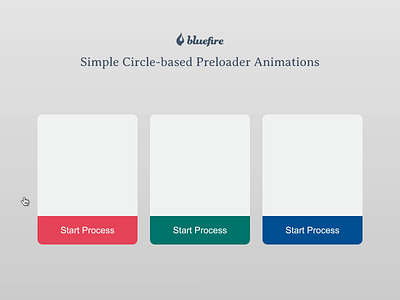 Simple Circle-Based Preloaders 2d 2danimation animation illustration motiongraphics preloaders