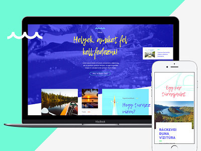 Water tourism website WIP