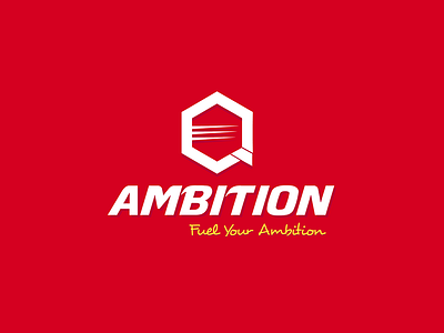 Ambition Logo ambition branding company fuel logo project
