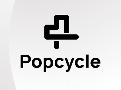 Popcycle branding design graphic design illustration logo vector