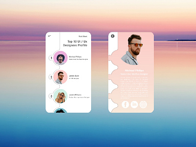 Leaderboard daily design illustrator ui ux