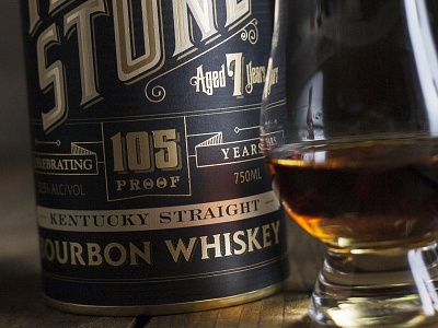 Yellowstone Bourbon black bourbon gold packaging whiskey