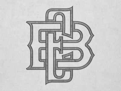 E.B. Monogram Idea #2 monogram