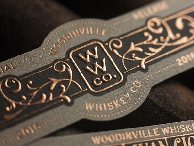 Woodinville Whiskey Co Cigar Bands cigar luxury packaging tobacco whiskey