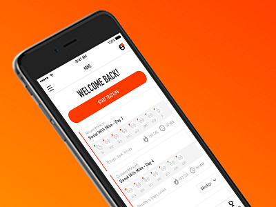 Workout Tracker - Personal Home ios mobile app workout tracker