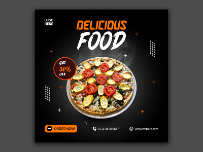 Food Social Media Post art banner bookcover bookdesign branding brochure business card design flyer food gift card graphic design illustration instagram post logo pizza poster social media design social media post ui