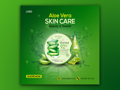 Aloe Vera Scan Care | Social Media Post