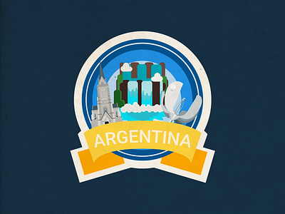 Argentina Badge Design