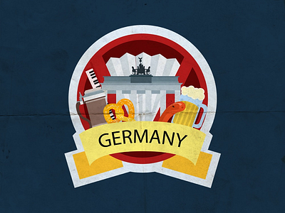 Germany Badge Design