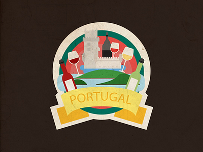 Portugal Badge Design