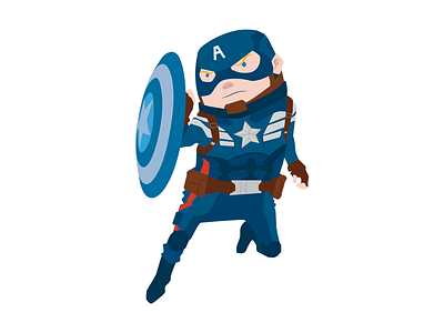 Captain America avengers captain america comics digital art hero illustration marvel superhero