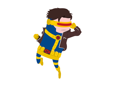 Cyclops character comics cyclops digital art hero illustration marvel superhero xmen