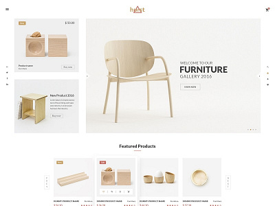 Purchase Right From Hurst – eCommerce PSD Template