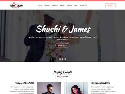 James & Shuchi Wedding PSD Template is available to sell right agency ceremony cute event fancy marriage party decorator studio wedding wedding events wedding planner wedding theme