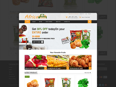 online shopping commerce design e mock up online shopping website