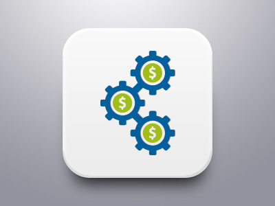 $ Share App Icon $ app design icon mock up share