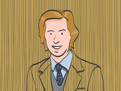 Wes Anderson illustration