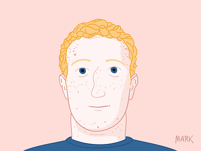 Mark Zuckerberg illustration