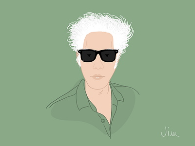 Jim Jarmusch illustration