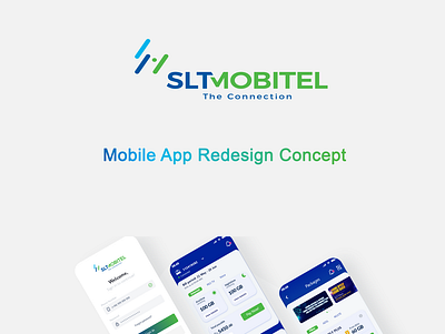 SLTMOBITEL App Redesign Concept app branding design icon ui ux web