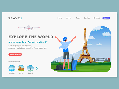 Travel Web Page