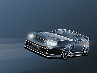 Illustration: Toyota Supra