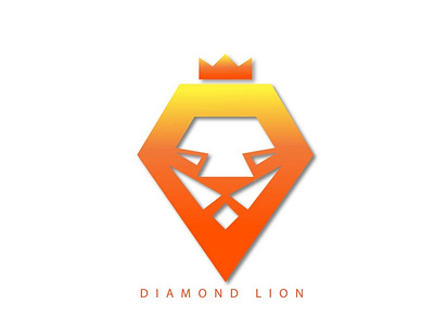 Diamond Lion 3d art adobe illustrator artwork branding design drawing graphic design logo logo design logo designer logotype minimal logo vector