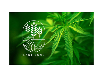 Plant zone logo 3d 3d art adobe illustrator animation artwork branding design drawing graphic design illustration logo logo concept logo design logo designer motion graphics natural logo plant logo ui