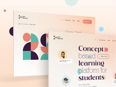Website Header Design design illustration landing page saas typography ui ux