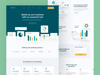 Landing Page :: SAAS Product
