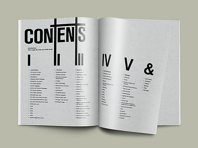 The Fundamentals of Typography akzidenz grotesk content grid index print typography