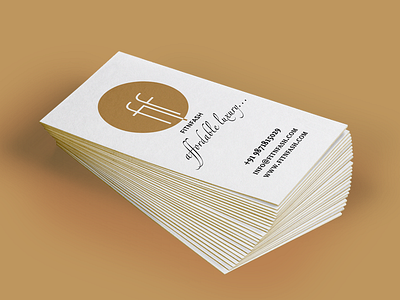 Fitnfash Business Card branding business card businesscard clothing india print rent stationary visiting card visual identity