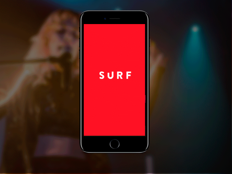 Surf Mobile App mobile ui ux