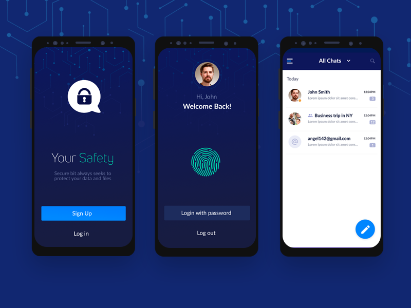 Secure Android Chat App