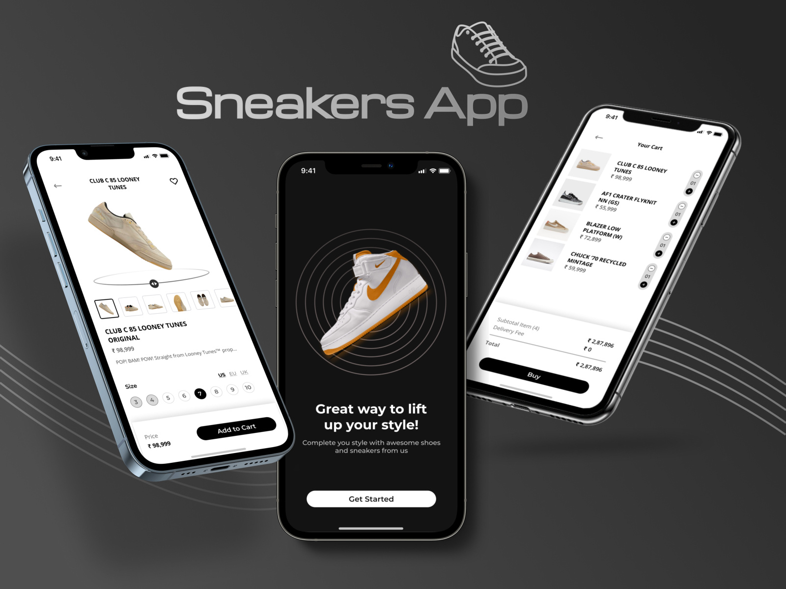 Sneakers Shoes App by Sahil Kumar on Dribbble