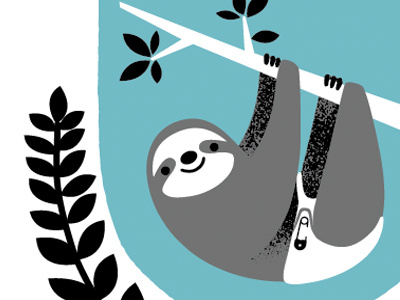 Sloth Baby branding character design logo logodesign sloth