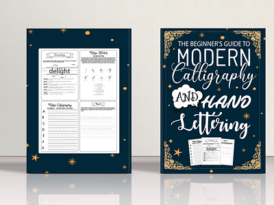 Calligraphy and Hand lettering book for kids