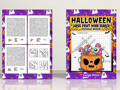 Halloween Word search Puzzle book