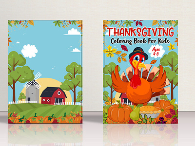 Thanksgiving coloring book for kids